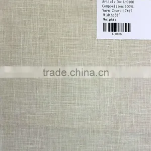 17*17 Pigment Pure Linen Fabric thumbnail-1