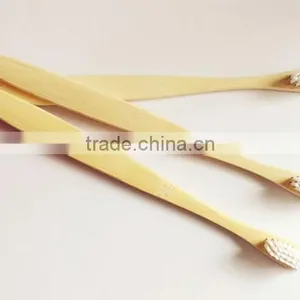 High Quality Hotel Bamboo Toothburshes With Case thumbnail-4