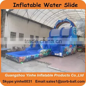 Hot Sale Kids Inflatable Water Slide With Pool Quality Choice thumbnail-3