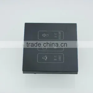 Smart Home System Acrylic 3gangs Wall Touch Switch thumbnail-1