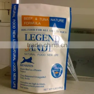 China Factory Produce Stand up Bag/pouch for Food/snack/250g Green Tea/ Cookies /biscuits Packaging thumbnail-2
