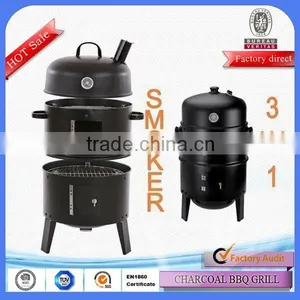 New Technology Complete Beach Charcoal Smoker Bbq thumbnail-1