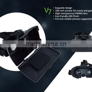 VR Glasses With Three-dimensional Opitical Coated Lens thumbnail-1