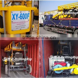 Max Depth 600m Bore Well Drilling Machine Prices, Portable Water Well Drilling Rigs for Sale thumbnail-4