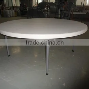 6 ft Popular Outdoor Furniture of Folding Round Table for Restaurant Use thumbnail-6