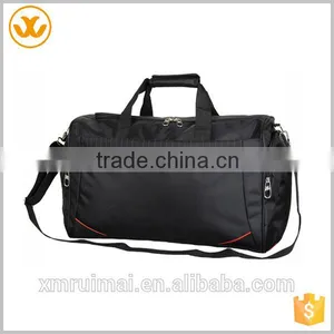 Wholesale New Fashion Black Gym Nylon Sports Duffle Bag thumbnail-1
