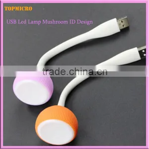 2016 Newest Exquisite Mushroom ID Design MINI Smart USB Led Lamp Data Cable thumbnail-1