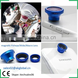 Zoom Camera Lens Magnetic 3 in One Lens Kit for Samsung Galaxy s4 s5 s6 Edge Note 3 4 5 thumbnail-3