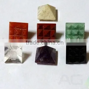Mix Agate Stone Vastu Pyramids thumbnail-2