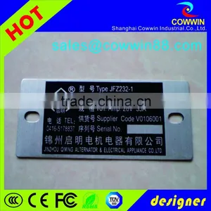 Best Quality Wholesale Etched Stainless Steel Nameplates thumbnail-1
