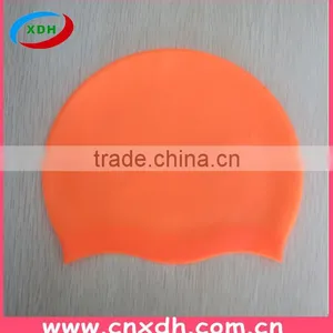 Custom Logo Cheap Silicone Swim Cap thumbnail-1