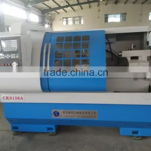 Cnc Lathe Machine Price CK6136A With Hydraulic Chuck Auto Bar Feeder thumbnail-3