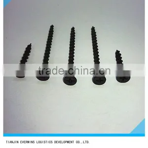 Drywall Screw Phillips Bugle Head Coarse Thread Black Phospated thumbnail-3