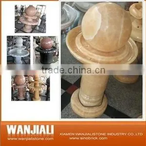 Garden Stone Ball Fountain thumbnail-5