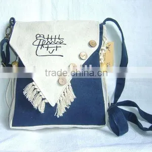Fashion Canvas Messenger Bag thumbnail-1