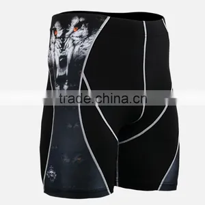 New Mens Compression Shorts Pants Tight Under Skin Sports Gear thumbnail-1