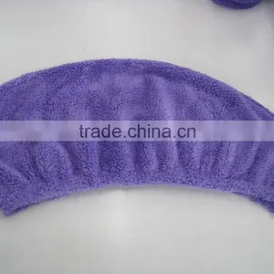 Super Absorbent Plush Microfiber Hair Wrap Hair Drying Towel thumbnail-2