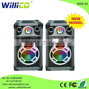 8 Inch Hight Power China Professional Outdoor Concert Speakers With Light thumbnail-1