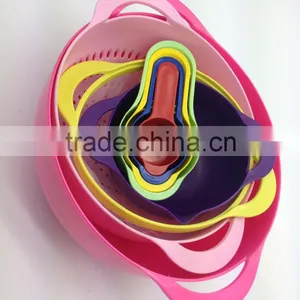 Sweet Color Mixing Bowl 8pcs Set thumbnail-1