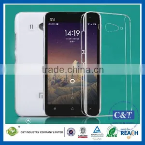 C&T 0.3mm Ultra Thin Clear Rubber Soft TPU Matte Case Cover for Xiaomi Mi 2/2s thumbnail-3