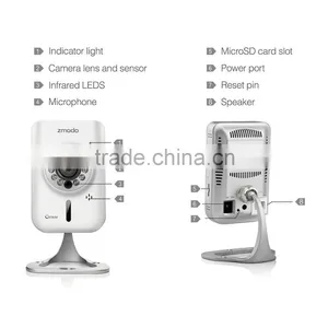 Zmodo Two-way Audio Onvif Smart CCTV Wifi P2P IP Camera ZH-IXC15-WAC thumbnail-5