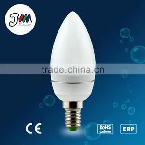 High Quality Dimmable 3w 220v C37 Led Candle Lighting E14 thumbnail-1