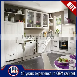 High Quality Elegant Design China White Kitchen Cabinet Factory thumbnail-1