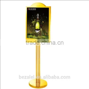 Billboard Titanium Jinshui Brand Exhibition Card Display Welcome Card Display Stand thumbnail-3