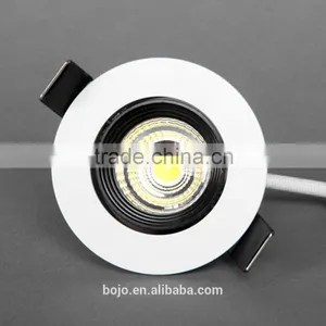 Recessed Mini Spot Light 3w Led Downlight With Black Anti-glare Inner Ring thumbnail-2