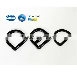 Safety Belt, Webbings, Straps Use Bulk Metal D Ring, D-ring thumbnail-3