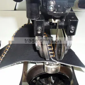 Double Needle Leather Moccasin Machine With 12 Patterns thumbnail-2