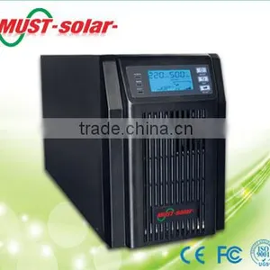 Must Solar 0.8 Power Factor ,high Frequency Online Tower 1k-3k Ups, LED/LCD Display Selectable thumbnail-1