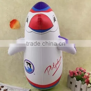 PVC Plastic Inflatable Cute Sheep Tumbler Toy thumbnail-2