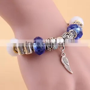 Fashion Blue Beads Jewelry Manufacturers Bracelet Accessories for Women thumbnail-2