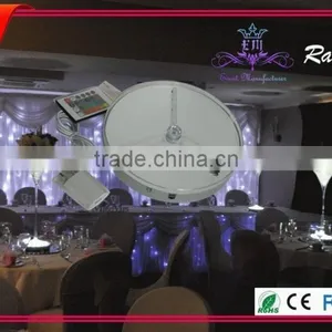 8 Inch Tall Wedding Centerpiece Vase Light Base/RGB Led Centerpiece Light for Wedding Party Decoration thumbnail-1