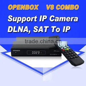 Wholesales DVB-S2+T2 HD Combo Satellite Receiver V8 Combo1080p Digital Decoder With IKS CCCAM Free IPTV Youtube Biss Key thumbnail-6