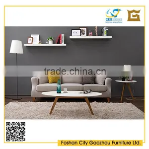 Modern Wooden Fabric Modular Sofa Living Room Furniture 1+2+3 in Nordic Style With Removable Cover thumbnail-4