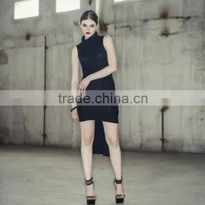Devil Fashion 2015 Latest Punk Dresses Cotton Pin SKT001 thumbnail-2