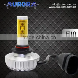 LED Car Vehicle Auto DRL COB Fog Running Headlight Led Headlight H10 thumbnail-1