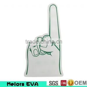 Melors High Density Custom Printed Soft Eva Foam Giant Foam Hands/foam Finger Hand for Sport Cheering Items thumbnail-6