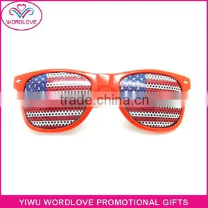 Cheap Yiwu Wholesale Promotional UK Flag Sunglasses, World Cup Soccer Fans Item Sunglasses thumbnail-4