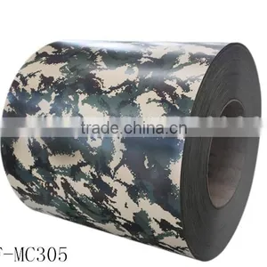 Camouflage Pattern Prepainted Galvanized Metal Steel Roofing Sheet thumbnail-6