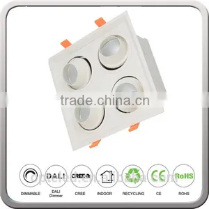 Gimble 4 Heads Square LED COB Downlight thumbnail-2