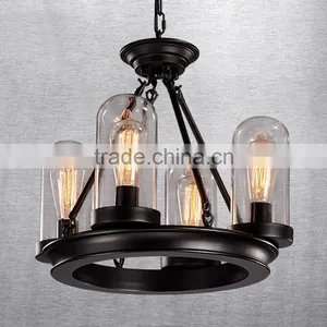 Industrial Restaurant Edison Bulb Design Pendant,American Style and Simple Drop Design Lamp,asian Chandelier Hanging Lamp thumbnail-1