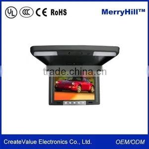 LCD Video Screen 10" 12" 15" 17" 19" 22" Roof/Ceiling Mounting Car Monitor thumbnail-4