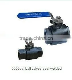 2-PC LP 3000PSI 6000PSI Ball Valves thumbnail-1