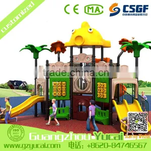 Hot Sale Outdoor Kids Plastic Playground Children Slides Equipment thumbnail-1