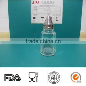 Different Glass Spicy Jar With Stainless Steel Caps thumbnail-3