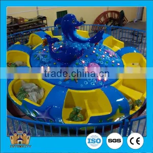 Outdoor Fun Rides Cheap Carnival Game Ride Sea Disc Turntable Ride for Sale thumbnail-6