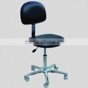 PVC PU Leather ESD Chair With Conductive Wheels thumbnail-3